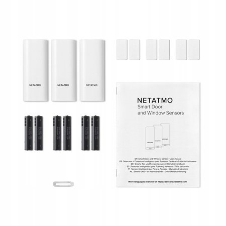 Czujniki Okien i Drzwi 3 szt. Netatmo Welcome Tags