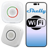 Shelly Gas CNG – czujnik gazu ziemnego WiFi 230V z alarmem