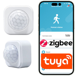 Czujnik ruchu zigbee 3.0 z funkcją pomiaru natężenia światła