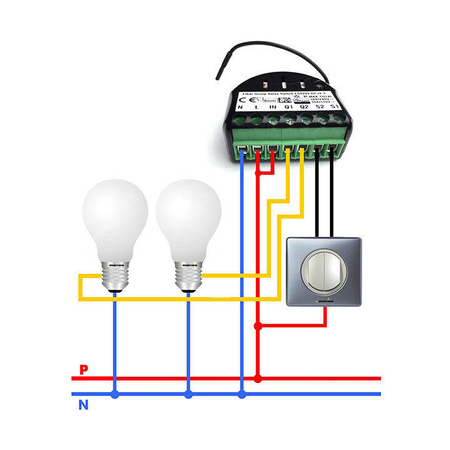 Double Switch 2 Fibaro FGS-223 ZW5 2 kanałowy przekaźnik Z Wave