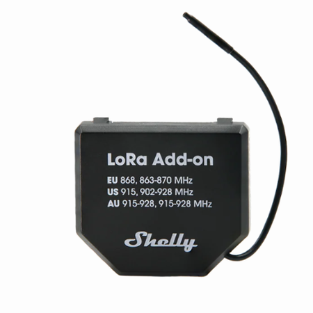 Shelly LoRa Add-on – moduł LoRa do urządzeń Shelly Gen3 i Gen4