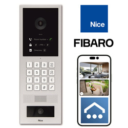 Zewnętrzny wideodomofon IP MyBell z klawiaturą i wyświetlaczem