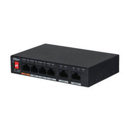 6-Port Fast Ethernet Switch with 4-Port PoE, PFS3006-4ET-60-V2