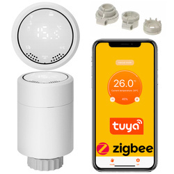 Inteligentna Głowica termostatyczna Tuya ZIGBEE