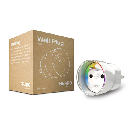 Wall Plug E FIBARO FGWPE-102 ZW5 inteligentne gniazdko ZWave