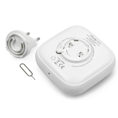 Shelly Gas CNG – czujnik gazu ziemnego WiFi 230V z alarmem