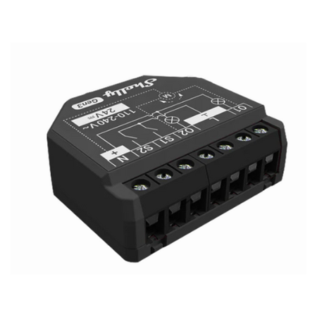 Shelly 2PM Gen3 – przekaźnik 2-kanałowy WiFi z pomiarem energii i rolet