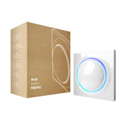 Walli Switch FIBARO - Włącznik oświetlenia Z-Wave Biały FGWDSEU-221