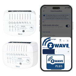 Nice DoubleDimmer-Control – dwukanałowy ściemniacz LED Z-Wave 800