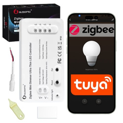 Ściemniacz LED ZigBee Tuya mini dimmer jednokolorowy Smart Life Hue 