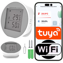 Czujnik temperatury i wilgotności – WiFi Tuya z ekranem LCD i zasilaniem USB-C