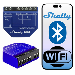 Shelly Dimmer 0-10V PM Gen3 WiFi – inteligentny ściemniacz LED 1-10V