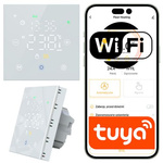 Termostat WiFi TUYA do ogrzewania podłogowego wodnego i pieca 3A