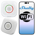 Shelly Gas CNG – czujnik gazu ziemnego WiFi 230V z alarmem