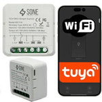 Mini przekaźnik Wifi dopuszkowy sterownik światła 1CH  16A 3680W