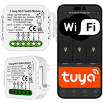 Przekaźnik WiFi 3-kanałowy Tuya Smart Life sterownik oświetlenia dopuszkowy