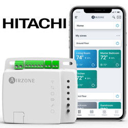 AIRZONE AIDO Z-Wave Hitachi Residential RAC klimatyzacji do Fibaro
